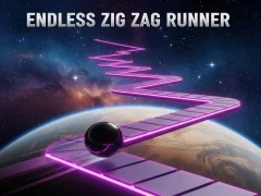 Παιχνίδι Endless Zig Zag Runner σε απευθείας σύνδεση