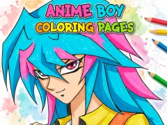 Παιχνίδι Anime Boy Coloring Pages σε απευθείας σύνδεση