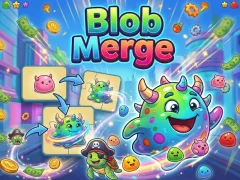 Παιχνίδι Blob Merge σε απευθείας σύνδεση