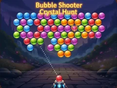 Παιχνίδι Bubble Shooter Crystal Hunt σε απευθείας σύνδεση