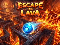 Παιχνίδι Escape the lava σε απευθείας σύνδεση