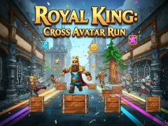 Παιχνίδι Royal King: Cross Avatar Run σε απευθείας σύνδεση