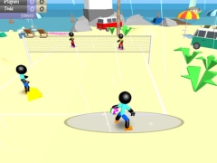 Παιχνίδι Stickman Beach Volleyball σε απευθείας σύνδεση