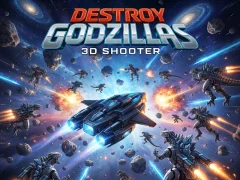 Παιχνίδι Destroy Godzillas: 3D Shooter σε απευθείας σύνδεση