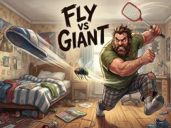 Παιχνίδι Fly vs Giant σε απευθείας σύνδεση