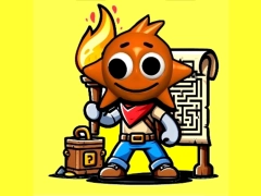 Παιχνίδι Λαβύρινθο Sprunki Torches σε απευθείας σύνδεση