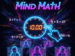 Παιχνίδι Mind Math σε απευθείας σύνδεση