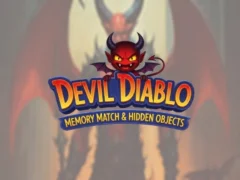 Παιχνίδι Devil Diablo Memory Match & Hidden Objects σε απευθείας σύνδεση