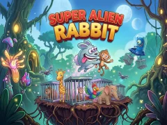 Παιχνίδι Super Alien Rabbit σε απευθείας σύνδεση