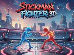 Παιχνίδι Stickman Fighter 3D σε απευθείας σύνδεση