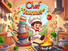 Παιχνίδι Chef Runner σε απευθείας σύνδεση