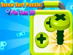 Παιχνίδι Screw Sort Puzzle Pin Jam 3D σε απευθείας σύνδεση