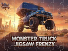 Παιχνίδι Monster Truck Jigsaw Frenzy σε απευθείας σύνδεση