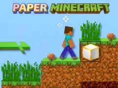 Παιχνίδι Χαρτί Minecraft σε απευθείας σύνδεση