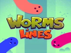 Παιχνίδι Worms Lines σε απευθείας σύνδεση Παιχνίδι Worms Lines σε απευθείας σύνδεση
