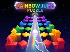 Παιχνίδι Rainbow Jump Puzzle σε απευθείας σύνδεση