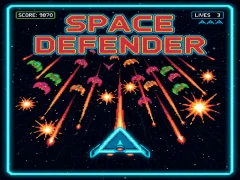 Παιχνίδι Space Defender σε απευθείας σύνδεση