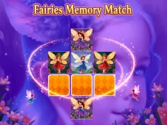 Παιχνίδι Fairies Memory Match σε απευθείας σύνδεση