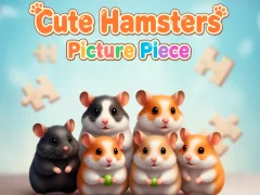 Παιχνίδι Κομμάτι εικόνας Cute Hamsters σε απευθείας σύνδεση