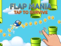 Παιχνίδι Flap Mania Πατήστε για να επιβιώσετε σε απευθείας σύνδεση