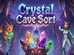 Παιχνίδι Crystal Cave Sort σε απευθείας σύνδεση