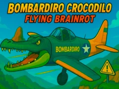 Παιχνίδι Bombardiro Crocodilo Flying Brainrot σε απευθείας σύνδεση