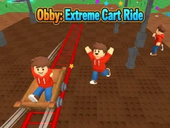 Παιχνίδι Obby: Extreme Cart Ride σε απευθείας σύνδεση