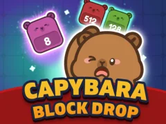 Παιχνίδι Πτώση μπλοκ Capybara σε απευθείας σύνδεση