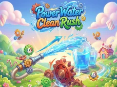 Παιχνίδι Power Water Clean Rush σε απευθείας σύνδεση