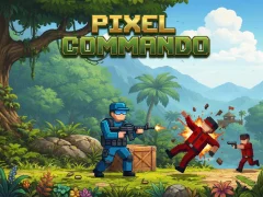 Παιχνίδι Pixel Commando σε απευθείας σύνδεση