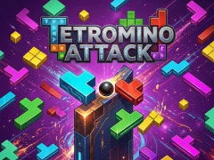 Παιχνίδι Tetromino Attack σε απευθείας σύνδεση