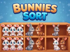 Παιχνίδι Bunnies Sort σε απευθείας σύνδεση