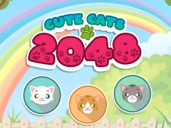Παιχνίδι Cute Cats 2048 σε απευθείας σύνδεση