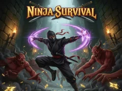 Παιχνίδι Ninja Survival σε απευθείας σύνδεση