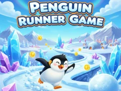 Παιχνίδι Παιχνίδι Penguin Runner σε απευθείας σύνδεση