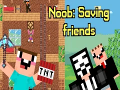 Παιχνίδι Noob: Εξοικονόμηση φίλων σε απευθείας σύνδεση