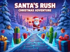 Παιχνίδι Χριστουγεννιάτικη περιπέτεια Santa's Rush σε απευθείας σύνδεση