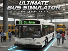 Παιχνίδι Ultimate Bus Simulator Driver Duty 3D σε απευθείας σύνδεση