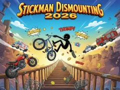 Παιχνίδι Stickman Dismounting 2026 σε απευθείας σύνδεση