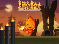Παιχνίδι Fire Boy Run Adventure σε απευθείας σύνδεση