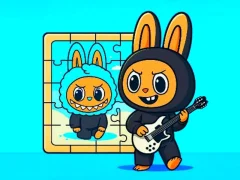 Παιχνίδι Πρόκληση παζλ Labubu σε απευθείας σύνδεση