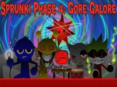Παιχνίδι Sprunki Phase 4: Gore Galore σε απευθείας σύνδεση