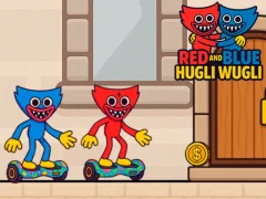 Παιχνίδι Κόκκινο και μπλε hugli wugli σε απευθείας σύνδεση