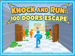 Παιχνίδι Χτυπήστε και τρέξτε. 100 Doors Escape σε απευθείας σύνδεση