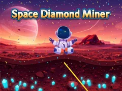 Παιχνίδι Space Diamond Miner σε απευθείας σύνδεση