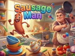 Παιχνίδι Sausage Man σε απευθείας σύνδεση