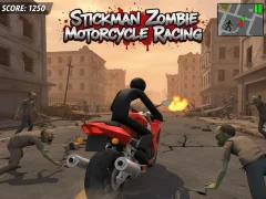 Παιχνίδι Stickman Zombie Motorcycle Racing σε απευθείας σύνδεση