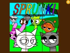 Παιχνίδι Sprunki Sliding Puzzle σε απευθείας σύνδεση