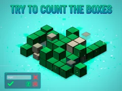 Παιχνίδι Προσπαθήστε να μετρήσετε τα κουτιά σε απευθείας σύνδεση
