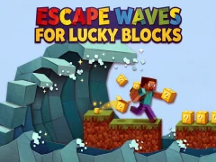 Παιχνίδι Escape Waves για Lucky Blocks σε απευθείας σύνδεση